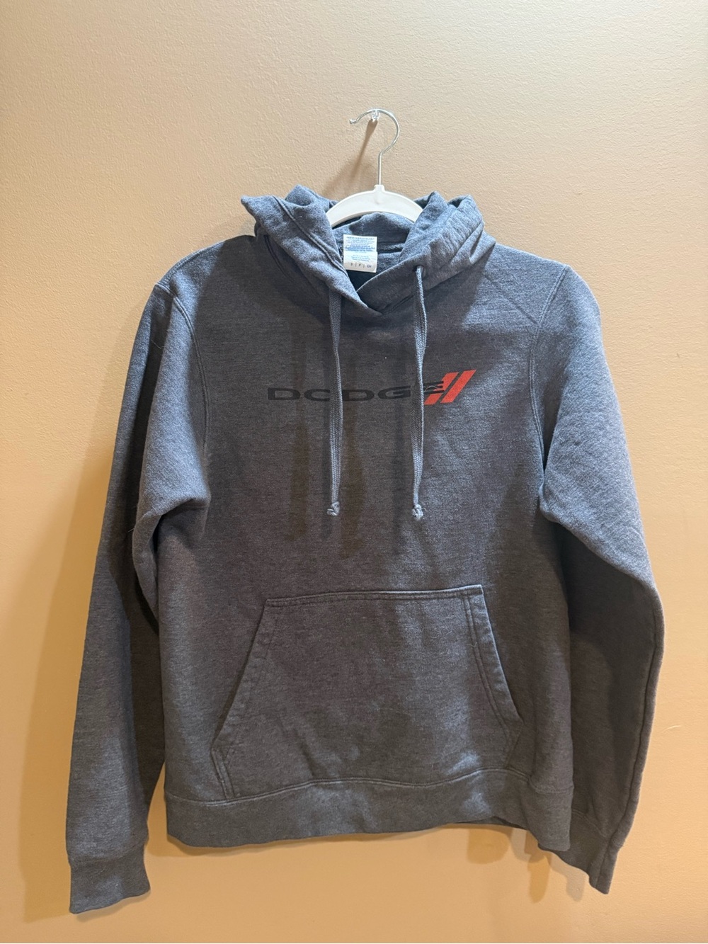 Men's or Women’s Gray Dodge Hoodie - Pullover Sweatshirt